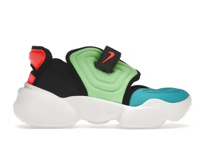 Pre-owned Nike Aqua Rift (women's) Sneakers In Blue Fury/black/green Strike