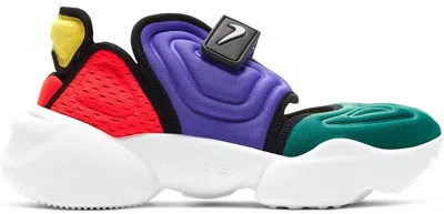 Pre-owned Nike Aqua Rift (women's) Sneakers In Indigo Burst/opti Yellow/bright Crimson