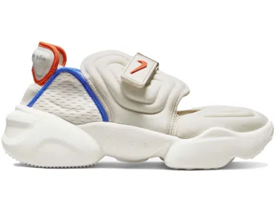 Pre-owned Nike Aqua Rift (women's) Sneakers In Sail/light Orewood Brown/royal In Multi