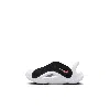 Nike Aqua Swoosh Baby/toddler Sandals In Black