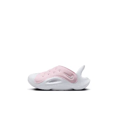 Nike Aqua Swoosh Baby/toddler Sandals In Pink