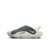 Nike Babies' Aqua Swoosh Big Kids' Sandals In Green