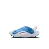 Nike Aqua Swoosh Little Kids' Sandals In Blue
