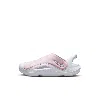 Nike Aqua Swoosh Little Kids' Sandals In Pink