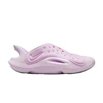Pre-owned Nike Aqua Swoosh Sandal Gs 'doll' | Purple | Kid's Size 6