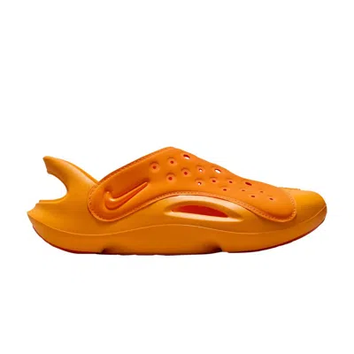 Pre-owned Nike Aqua Swoosh Sandal Gs 'orange Peel' | Kid's Size 1