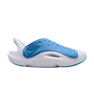 Pre-owned Nike Aqua Swoosh Sandal Ps 'blue Beyond' | Kid's Size 9