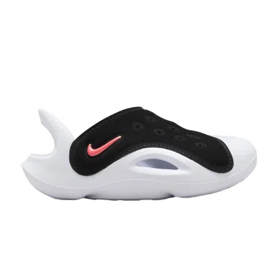Pre-owned Nike Aqua Swoosh Sandal Td 'black Hyper Orange' | Infant Size 6