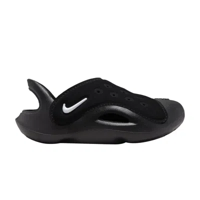 Pre-owned Nike Aqua Swoosh Sandal Td 'black' | Infant Size 4
