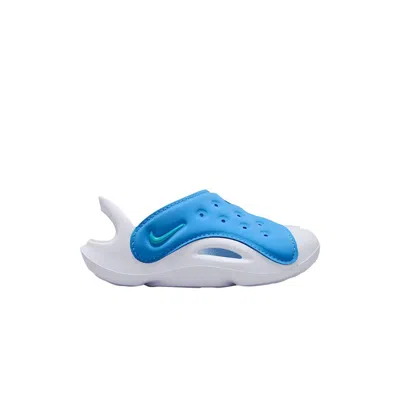 Pre-owned Nike Aqua Swoosh Sandal Td 'blue Beyond' | Infant Size 6
