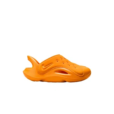 Pre-owned Nike Aqua Swoosh Sandal Td 'orange Peel' | Infant Size 2