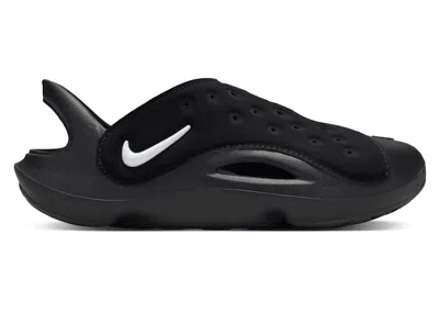 Pre-owned Nike Aqua Swoosh Sneakers In Black/anthracite/white