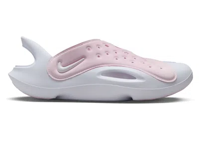 Pre-owned Nike Aqua Swoosh Sneakers In Pink Foam/white