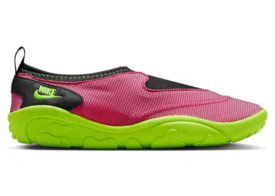 Pre-owned Nike Aqua Turf (women's) Sneakers In Hyper Pink/black/electric Green
