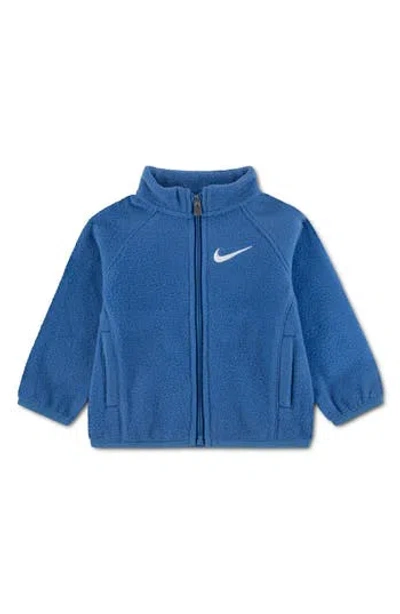 Nike Babies'  Arctic Fleece Jacket In Blue
