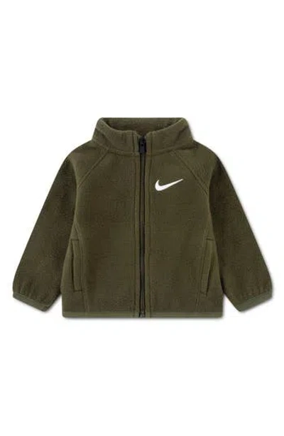 Nike Babies'  Arctic Fleece Jacket In Green