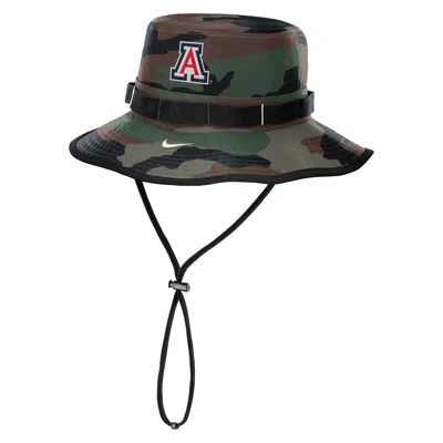 Nike Arizona 2025 Military Appreciation Boonie  Men's Dri-fit College Bucket Hat In Green