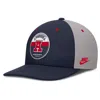 Nike Men's Navy/gray Arizona Wildcats Prep Pro Performance Snapback Hat In Blue
