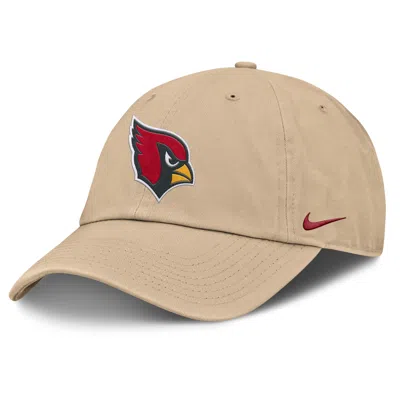 Nike Arizona Cardinals Club  Men's Nfl Adjustable Hat In Brown