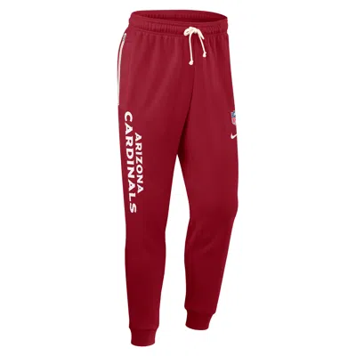 Nike Arizona Cardinals Ground Game Sideline  Men's Dri-fit Nfl Taper Pants In Red