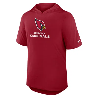 Nike Arizona Cardinals  Men's Dri-fit Nfl Hooded T-shirt In Red