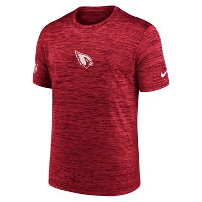 Nike Arizona Cardinals Sideline Team Issue Velocity  Men's Dri-fit Nfl T-shirt In Red