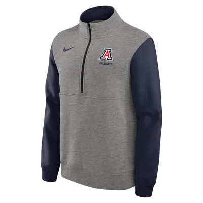 Nike Arizona Club  Men's College 1/2-zip Crew In Gray