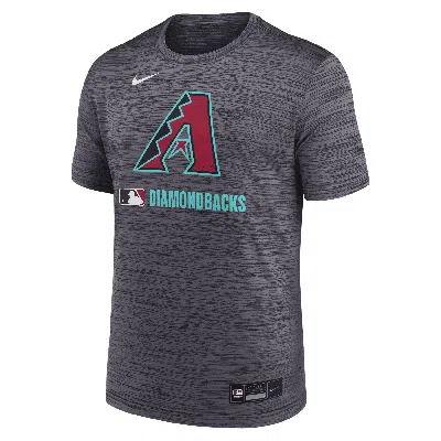 Nike Arizona Diamondbacks Authentic Collection Velocity  Men's Dri-fit Mlb T-shirt In Black
