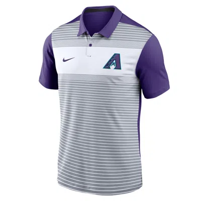 Nike Arizona Diamondbacks City Connect Legacy Icon Vapor  Men's Dri-fit Mlb Polo In Blue