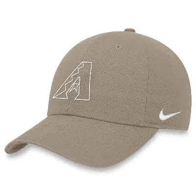 Nike Arizona Diamondbacks Club  Men's Mlb Adjustable Hat In Brown