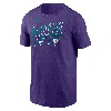Nike Arizona Diamondbacks Cooperstown Retro  Men's Mlb T-shirt In Purple
