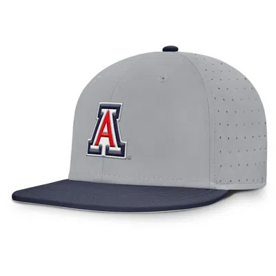 Nike Arizona Dugout True Menâs  Men's Dri-fit College Fitted Hat In Gray