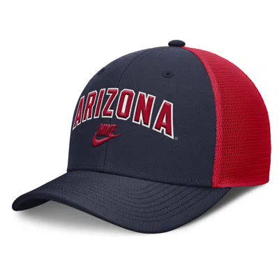 Nike Arizona Legacy Arch Rise  Men's Dri-fit College Trucker Adjustable Hat In Brown