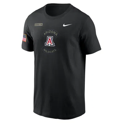 Nike Black Arizona Wildcats 2025 Military Appreciation Performance T-shirt