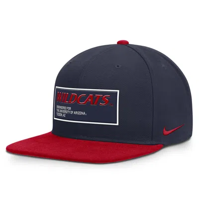Nike Arizona On-field Pro  Men's Dri-fit College Adjustable Hat In Blue
