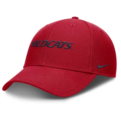 Nike Arizona On-field Rise Gameday  Men's Dri-fit College Trucker Adjustable Hat In Red