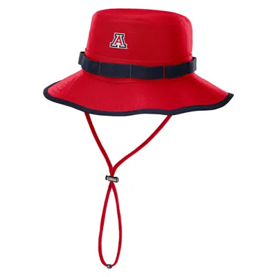 Nike Arizona Sideline Apex Boonie  Men's Dri-fit College Bucket Hat In Red