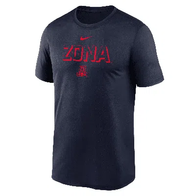 Nike Arizona Sideline Legend  Men's Dri-fit College T-shirt In Blue