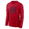 Nike Arizona Wildcats Alternate Logo  Men's College Long-sleeve T-shirt In Red