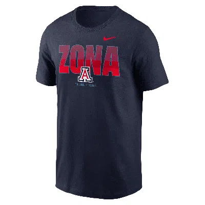 Nike Arizona Wildcats Campus Local  Men's College T-shirt In Blue