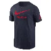 Nike Arizona Wildcats Campus Mascot  Men's College T-shirt In Navy