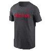 Nike Arizona Wildcats Primetime Wordmark  Men's College T-shirt In Grey