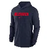Nike Arizona Wildcats Sideline  Men's Dri-fit College Long-sleeve Hooded Top In Blue