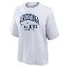 Nike Arizona  Women's College Boxy T-shirt In White