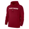 Nike Arkansas Club Fleece  Men's College Pullover Hoodie In Red