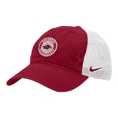 Nike Arkansas Heritage86  Unisex College Trucker Hat In Red