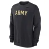 Nike Army Club Fleece  Men's College Crew-neck Sweatshirt In Gray