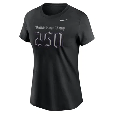 Nike Army Rivalry 250th Anniversary  Women's College T-shirt In Black