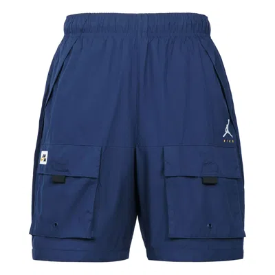 Nike As M J Jmpmn Wvn Short Midnight Navy In Blue