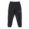 Nike Solo Swoosh Straight-leg Logo-embroidered Cotton-blend Jersey Sweatpants In Black